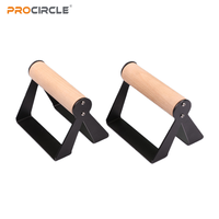 Gym à domicile Push Up Bar Fitness Exercice Équipement Poignées Bois Push up Stands