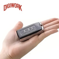 Balance numérique portable DIGIWORK avec écran LCD rétroéclairé, en ABS et acier inoxydable, capacité maximale 200g, précision 0,01g, anneau porte-clés, garantie 2 ans