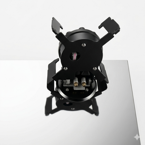 Cuisinière à <span class=keywords><strong>gaz</strong></span> double brûleur encastrable en acier inoxydable avec allumage électronique et protection anti-extinction, usage domestique, puissance 4200W - Product Image 5