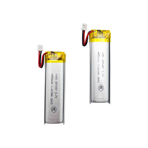 <span class=keywords><strong>แบ</strong></span><span class=keywords><strong>ต</strong></span>เตอรี่ลิเธียมชาร์จ1.665Wh ได้651447 3.7V 450mAh อุปกรณ์อัจฉริยะแบตเตอรี่ Lipo - Product Image 3