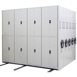 תיק נייד דחיסה ידני מדפי ארכיון נייד מדפים ארכיון נייד מדפים פלדה תעשייתי - Product Image 1