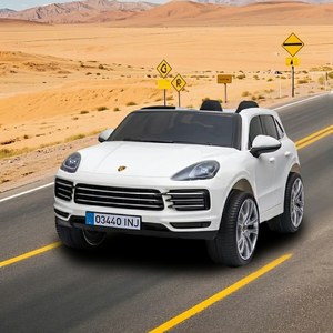 <span class=keywords><strong>Auto</strong></span> Elettrica per Bambini <span class=keywords><strong>Porsche</strong></span> <span class=keywords><strong>Cayenne</strong></span> 12V con Telecomando, 2 Posti, per Età 2-7 Anni - Product Image 4