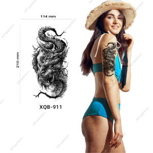 Nuevos Diseños 2025, Tatuajes Temporales de Papel con Diseños de Animales, Resistentes al Agua, para Aplicar en Todo el <span class=keywords><strong>Brazo</strong></span> o <span class=keywords><strong>Medio</strong></span> <span class=keywords><strong>Brazo</strong></span>, para Hombres y Mujeres - Product Image 2