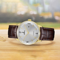 Montre mécanique automatique à squelette étanche de 50 mètres en acier inoxydable de style design unique