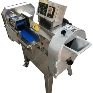 Máquina de corte automático de vegetais/máquina de fatiar e cortar vegetais/máquina de fatiar batata, pepino e cenoura