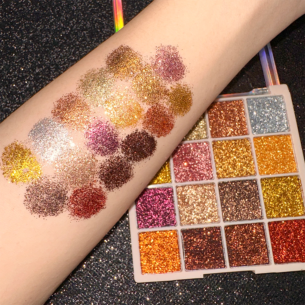 Oogschaduw Palette Glitter - 16 Color Eye Shadow