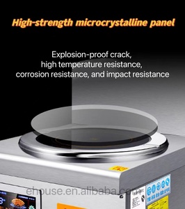 電気商業スープバーナー15KW 380Vステンレス鋼商業電磁調理器レストラン用 - Product Image 4