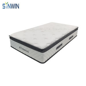 <span class=keywords><strong>Materasso</strong></span> Twin Size Salvaspazio Elastico da 30 cm con Sistema a Molle Insacchettate Reattive e Pillow Top - Product Image 1