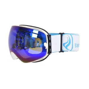 Nieuwe Designer Anti-Fog Mannen Womens Custom Magnetische Snowboard Ski Goggles