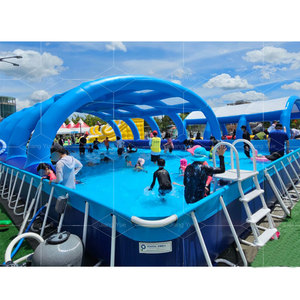 Trung Quốc Nhà Sản Xuất Chuyên Nghiệp Đúc Sẵn Folding Khung Thép Hồ Bơi - Product Image 2