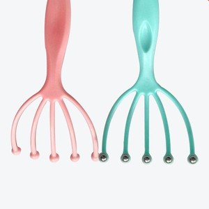 เครื่องนวดศีรษะแบบหวี นวดหนังศีรษะให้เปล่งประกาย ลูกกลิ้งเหล็ก นวดผ่อนคลาย นวดห้านิ้ว - Product Image 4