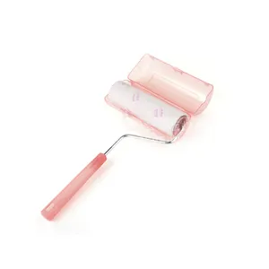 Tùy Chỉnh Lớn 16Cm Của Nhãn Hiệu Dính Lint Con Lăn 60 Tấm Xoắn Ốc Cắt Tear Giấy Băng Pet Tóc Remover