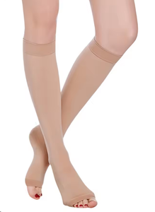 Calcetines <span class=keywords><strong>de</strong></span> Compresión S-XXL Médicos para Prevenir Várices, Calcetines <span class=keywords><strong>de</strong></span> Soporte sin Dedos para Mujeres y Hombres, 1 Par - Product Image 6