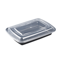 Boîte repas en PP de qualité alimentaire |   Boîte à bento micro-ondable 500/650/750/1000 ml |   Congélateur OK, couleur OEM, récipient en plastique de qualité alimentaire