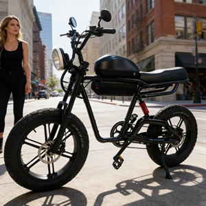 Bicicleta Eléctrica JYOP-NX1 de 7 Velocidades con Motor Trasero de 750W, Cuadro de Aluminio, Frenos de Disco Hidráulicos, Batería de Litio, 25-50km/h - Product Image 4