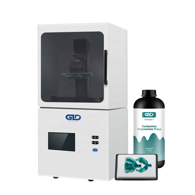 Digital Dental Laboratory Jewelry Toy Model Dlp 3D Printer Metal Low Price Dental 3D Printer for Aligners