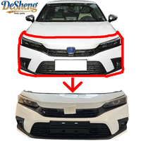Penawaran Spesial Harga Panas, untuk Perakitan Bumper Mobil Honda Civic, Grille, Lampu Depan LED, Radiator, Pelindung Lumpur, Kaca Depan, Kualitas Premium.