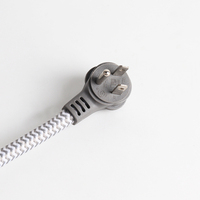 Kabel Daya 3 Pin NEMA 5-15P Bersertifikasi UL, Steker Tahan Air & Panjang Kabel PVC yang Dapat Disesuaikan untuk Pasar AS