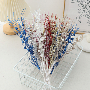 Agujas de <span class=keywords><strong>Pino</strong></span> Artificiales al por Mayor, Decoraciones de Frutos Rojos Navideños, Accesorios y Adornos de Frutos de Invierno - Product Image 6