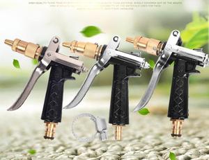 <span class=keywords><strong>Pistolet</strong></span> <span class=keywords><strong>d</strong></span>'<span class=keywords><strong>arrosage</strong></span> manuel haute pression pour jardin avec construction <span class=keywords><strong>en</strong></span> <span class=keywords><strong>laiton</strong></span> et acier inoxydable et buses métalliques pour le lavage de voitures - Product Image 2