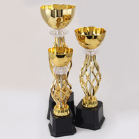 Usine Personnalisé Lotus Creux Métal Trophée Artisanat Souvenir En Gros Personnalité Championnat Prix Trophée Coupe