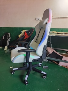Silla Gaming RGB Blanca Completa, <span class=keywords><strong>Sillas</strong></span> Gaming para Computadora RGB a <span class=keywords><strong>Precio</strong></span> Económico, Muestra Gratis, Luz LED, Silla Ergonómica para <span class=keywords><strong>Videojuegos</strong></span> - Product Image 6