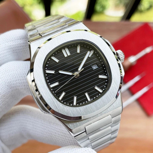 Montre automatique pour homme en acier inoxydable, édition limitée de luxe, cadran carré, cristal saphir, 10 ATM, sport, luminescente - Product Image 1