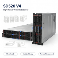 Disponibile Server Rack 1U Lenovo ThinkSystem SD520 V4 per Servizi Web Aziendali, Banche Online, CSP, Telecomunicazioni, HPC con Garanzia di 3 Anni