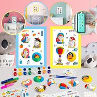 Kit de peinture de licorne Arts et artisanat pour enfants Jouets de licorne DIY Activité créative Anniversaire de Pâques Cadeau de licorne pour enfants