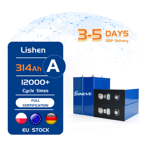 <span class=keywords><strong>PL</strong></span> Stock Lishen Gotion 12000 Cycli 280Ah 300Ah 314Ah 3.2V Lifepo4 Batterij Prismatische Solar Lithium IJzer Fosfaat Batterij 314Ah - Product Image 1