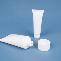Contenants transparents vides de 20 ml, 30 ml, 50 ml, 100 ml avec bouchon à rabat, tubes en plastique souple pour le lavage du visage, le nettoyant, la crème, l'emballage pour les cosmétiques