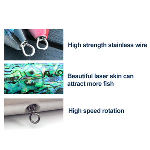 Leurres flottants en bois pour la pêche en surface, 80g, 120g, 140g, pour thon, GT, abalone, pêche à la traîne, leurres de type crayon pour eau salée - Product Image 5