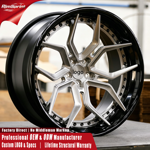 ล้อฟอร์จ EVO-3 แบบ 3 ชิ้น ขนาด 18-24 นิ้ว 5x112 5x120 5x130 สำหรับ Taycan M3 RS7 Mercedes E63 - Product Image 1