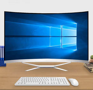 24 inç kavisli ekran hepsi bir arada bilgisayar çekirdeği I5-4460 işlemci ofis oyunu hepsi bir arada bilgisayar - Product Image 2
