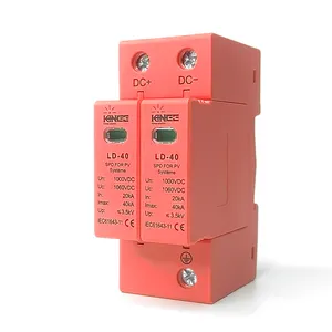 Kinee DC năng lượng mặt trời 1000V năng lượng mặt trời quang điện DC Power SPD/Surge Protector năng lượng mặt trời tăng bảo vệ thiết bị