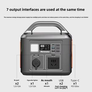 Système d'énergie solaire d'urgence pour voiture Système de batterie solaire au lithium Station portable de stockage d'énergie Alimentation électrique - Product Image 5