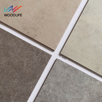 Design moderne Bois Pierre Tapis Design Dos sec Installation auto-adhésive Carrelage de luxe en vinyle PVC