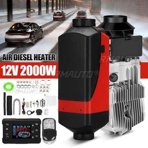 Chauffage de voiture 12V 2KW 5KW pour chauffage diesel Webasto 2000W avec écran LCD + télécommande + silencieux pour camping-car, voiture, camion, bateau, motorhome - Product Image 1