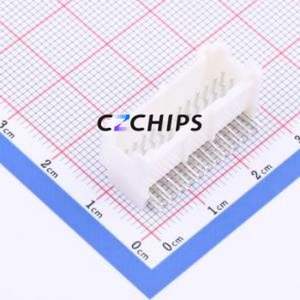 HC-SPH-2*12AW Wire-to-Board Pin Header Bent Lead Through Hole,P=2mm Connector 2x12P 2mm Right Angle Insert PAD - Product Image 1