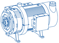 Soplador de Alto Rendimiento con Rodamientos de Aire, Construcción de Aleación de Aluminio/Titanio, Accionamiento Eléctrico AC, Refrigeración Industrial por Agua/Aire