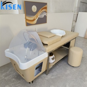 KISEN Offre Spéciale Lit de Lavage de Cheveux de Luxe avec Bol et Massage Thaïlandais pour Salon de Coiffure et Barbier - Product Image 6