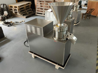 Broyeur commercial de beurre de noix 600 kg/h HJ-MJS-150, moulin colloïdal en acier inoxydable pour pâtes d'arachides, de sésame, d'amandes et de noix de cajou