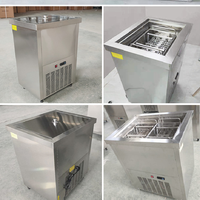 Machine à glaces commerciale pour sucettes glacées, machine à glaces, machine à faire des glaces