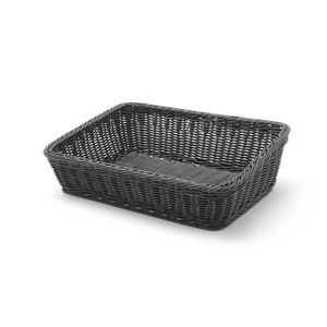Panier à pâtisserie noir incliné HENDI 400x300x(H)120mm, équipement de cuisine commerciale - Product Image 1
