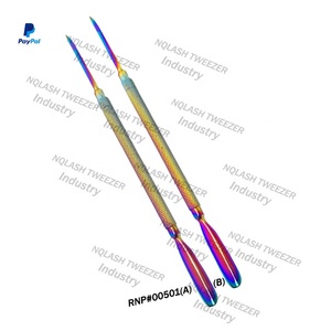 Perfect Style Puchers Care Tools Cuticle Pusher / Beauty Instrumesn <b>Rainbow</b> Color Beauty Tools NQLASH - Product Image 1