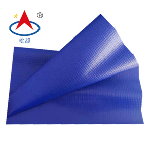 Rollo de Tela Laminada de PVC y Poliéster Resistente al Desgarro, Impermeable, con Recubrimiento Anti-UV, 350GSM, 0.28mm, <span class=keywords><strong>para</strong></span> Exteriores, 50m/100m - Product Image 1