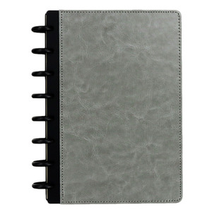 A4 Custom Disc Ring Binding Daily Notebooks Planner cover Metal disc bound planner Mushroom Hole Notebook cover office supply