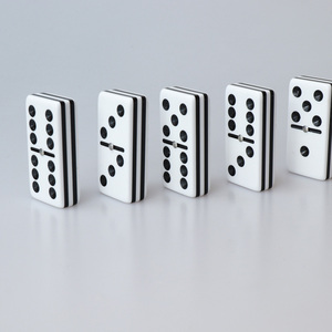 Dominos en acrylique personnalisés <span class=keywords><strong>de</strong></span> qualité supérieure à 5 couches, vente en gros, laminés, écologiques, <span class=keywords><strong>jeu</strong></span> <span class=keywords><strong>de</strong></span> société éducatif pour enfants et adultes - Product Image 2