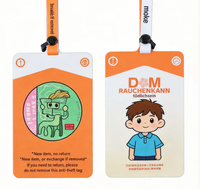 Étiquettes promotionnelles personnalisées de luxe en papier épais de haute qualité pour vêtements, prospectus et étiquettes volantes