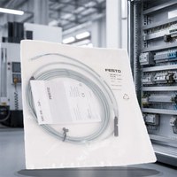 Sensor de proximidad Festo SME-8M-ZS-24V-K-2.5-OE / SME-8M-DS-24V-K-2.5-OE tipo Reed para cilindros con ranura en T, 24V CC, amplio rango